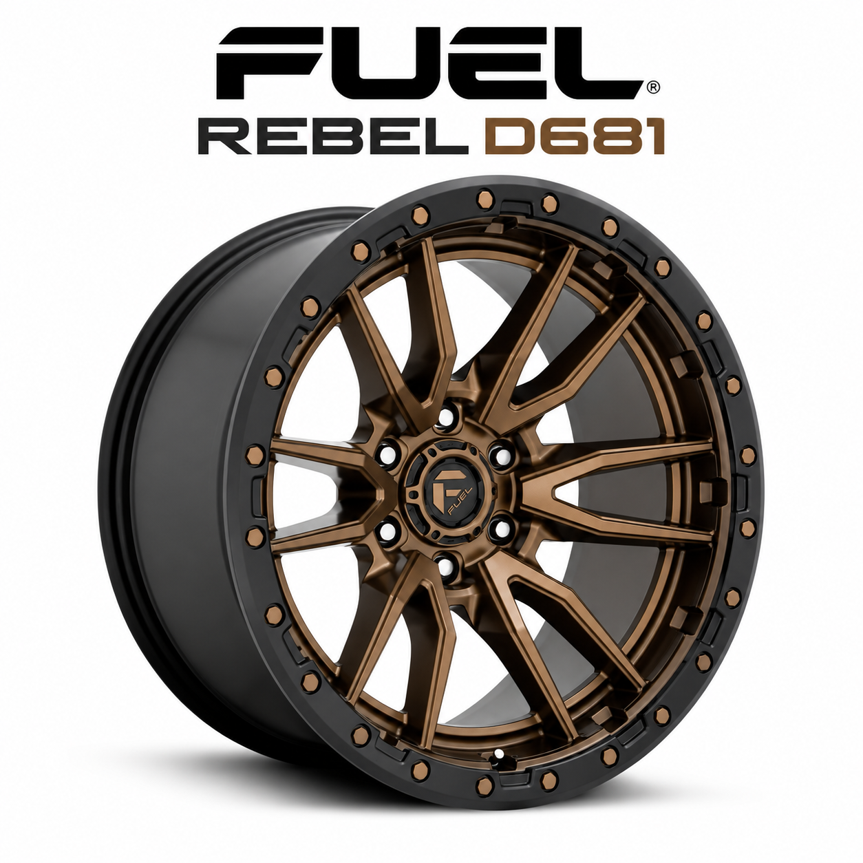 Fuel Wheels Rebel D681